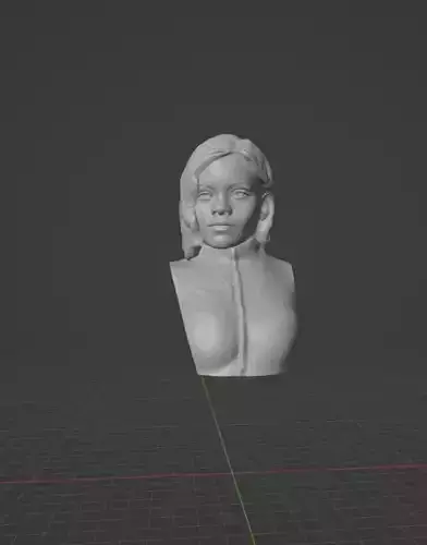 Rihanna bust  3D print model