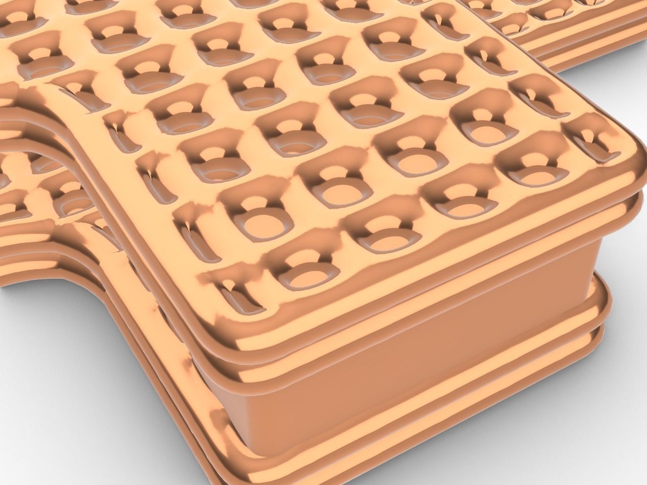 art deco inspired cross pendant stl files verified 3D print model_12