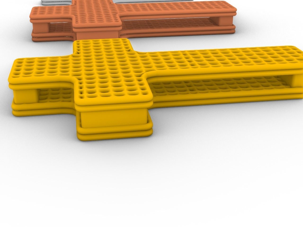 art deco inspired cross pendant stl files verified 3D print model_16