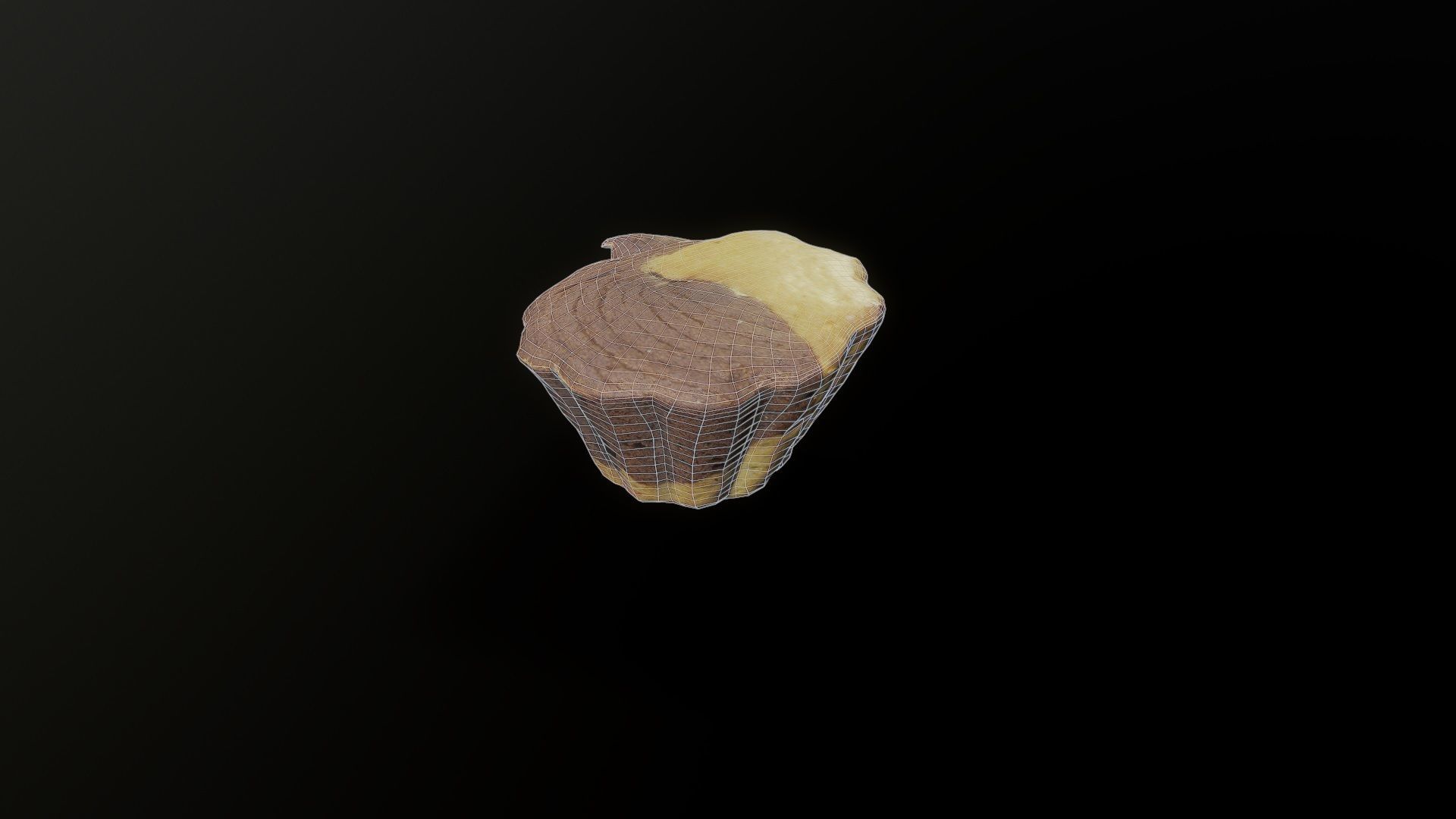 3D Scan Cake 03 Low-poly 3D model_1