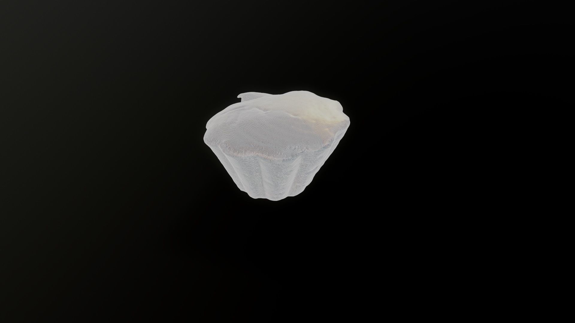 3D Scan Cake 03 Low-poly 3D model_3