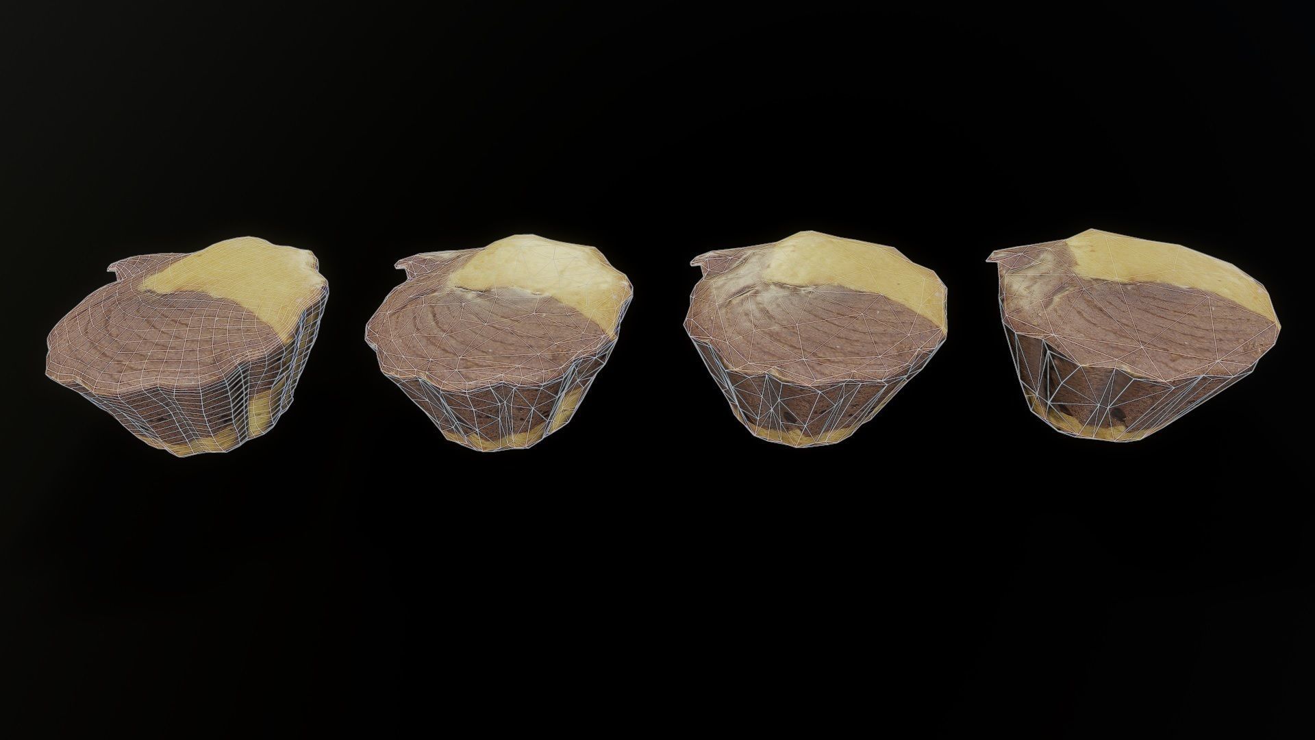 3D Scan Cake 03 Low-poly 3D model_5