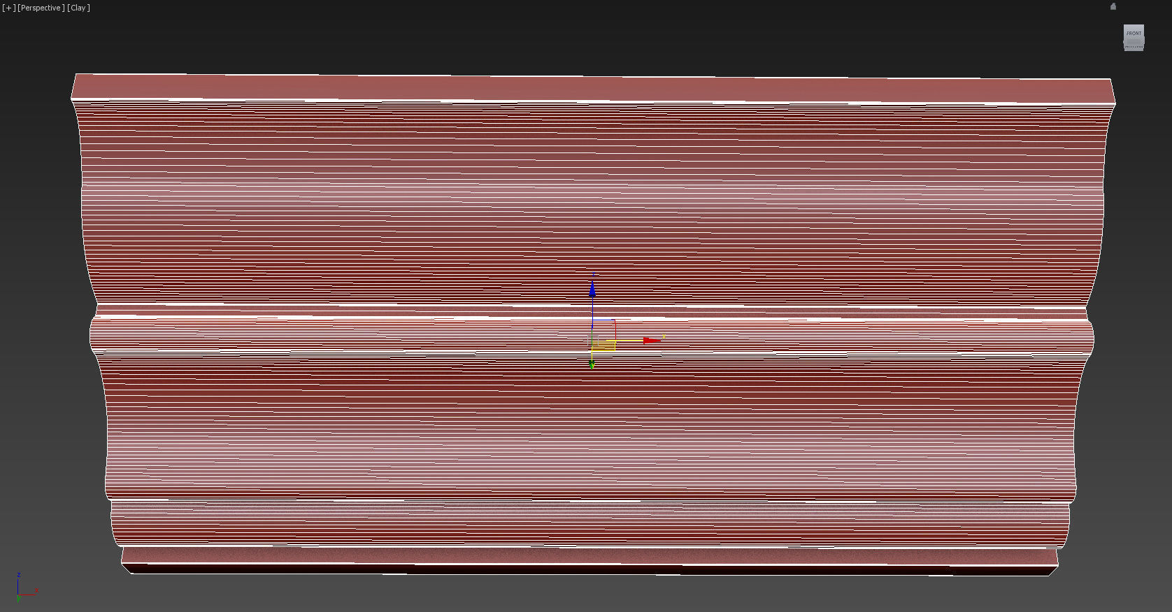 Cornice Moulding Low-poly 3D model_7