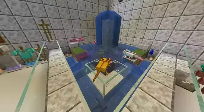 Ajolote de minecraft 3D print model