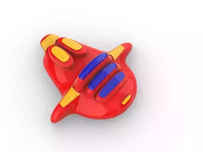 3d Toy jet For toy Lovers Stl files verified 3D print model