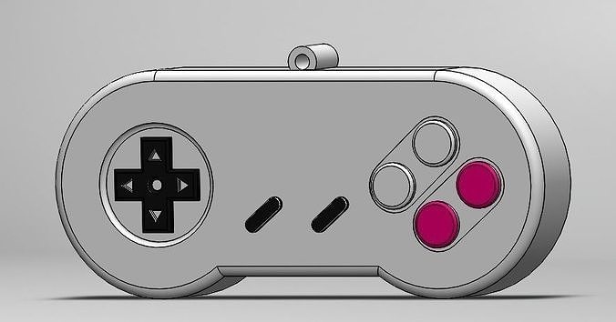 nintendo joystick pendant Free 3D print model