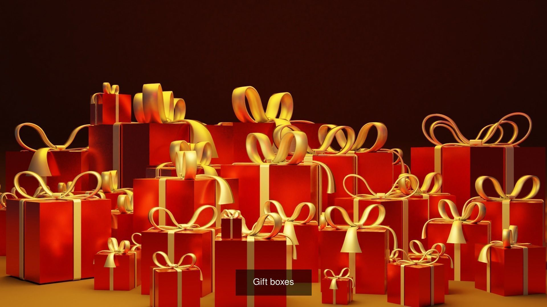 Merry christmas 3D Model Collection_3