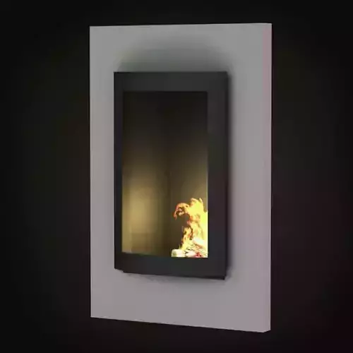 Fireplace In A Wall