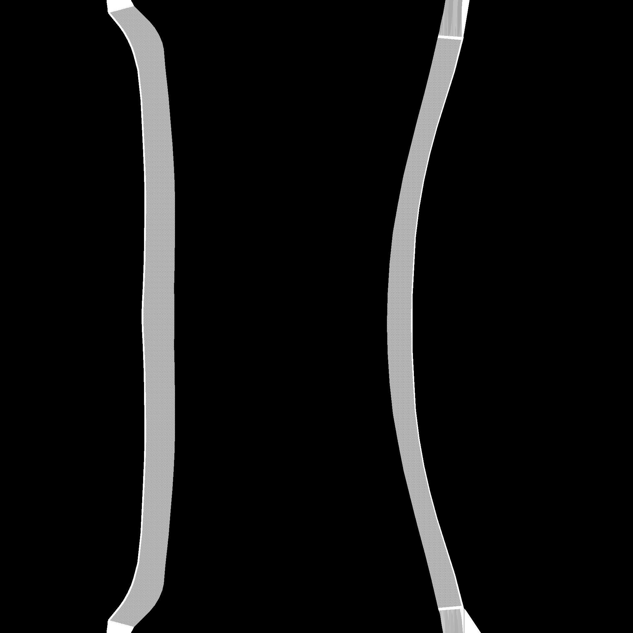 SciFi Glasses B01 Black Green - Character Design Fashion Low-poly 3D model_16