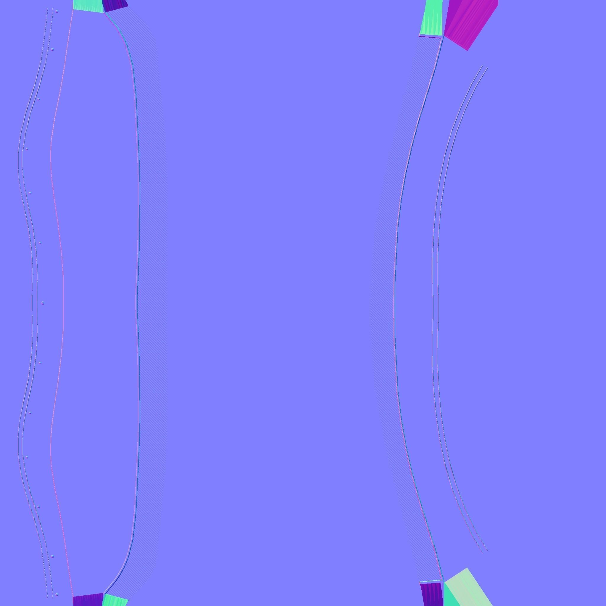 SciFi Glasses B01 Black Green - Character Design Fashion Low-poly 3D model_21