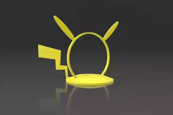 BASE ECHO DOT 4TA GEN PIKACHU 3D print model
