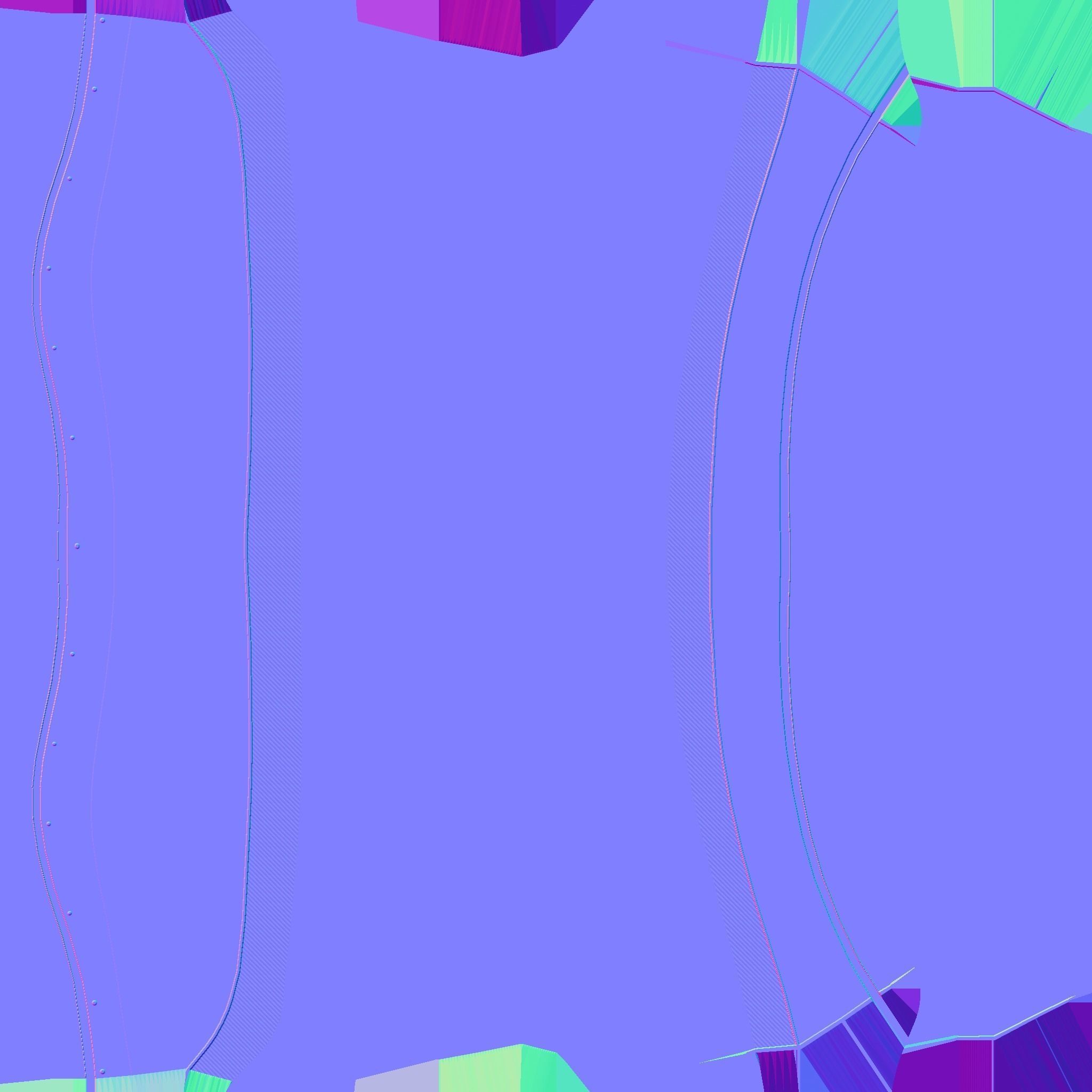 SciFi Glasses B02 White Colored - Character Design Fashion Low-poly 3D model_21