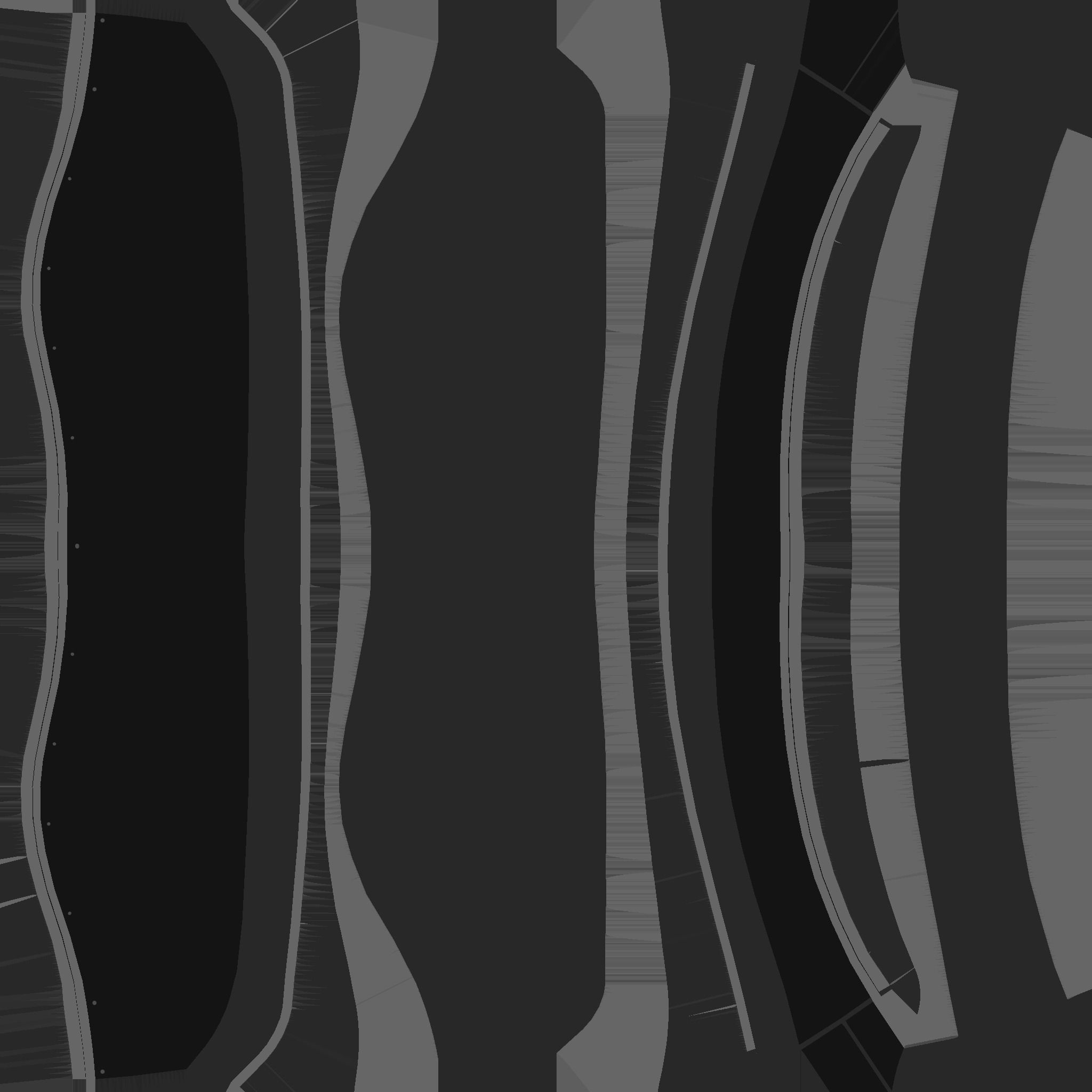 SciFi Glasses B02 White Colored - Character Design Fashion Low-poly 3D model_22