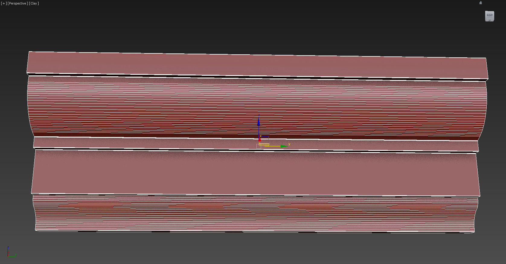 Cornice Moulding Low-poly 3D model_4