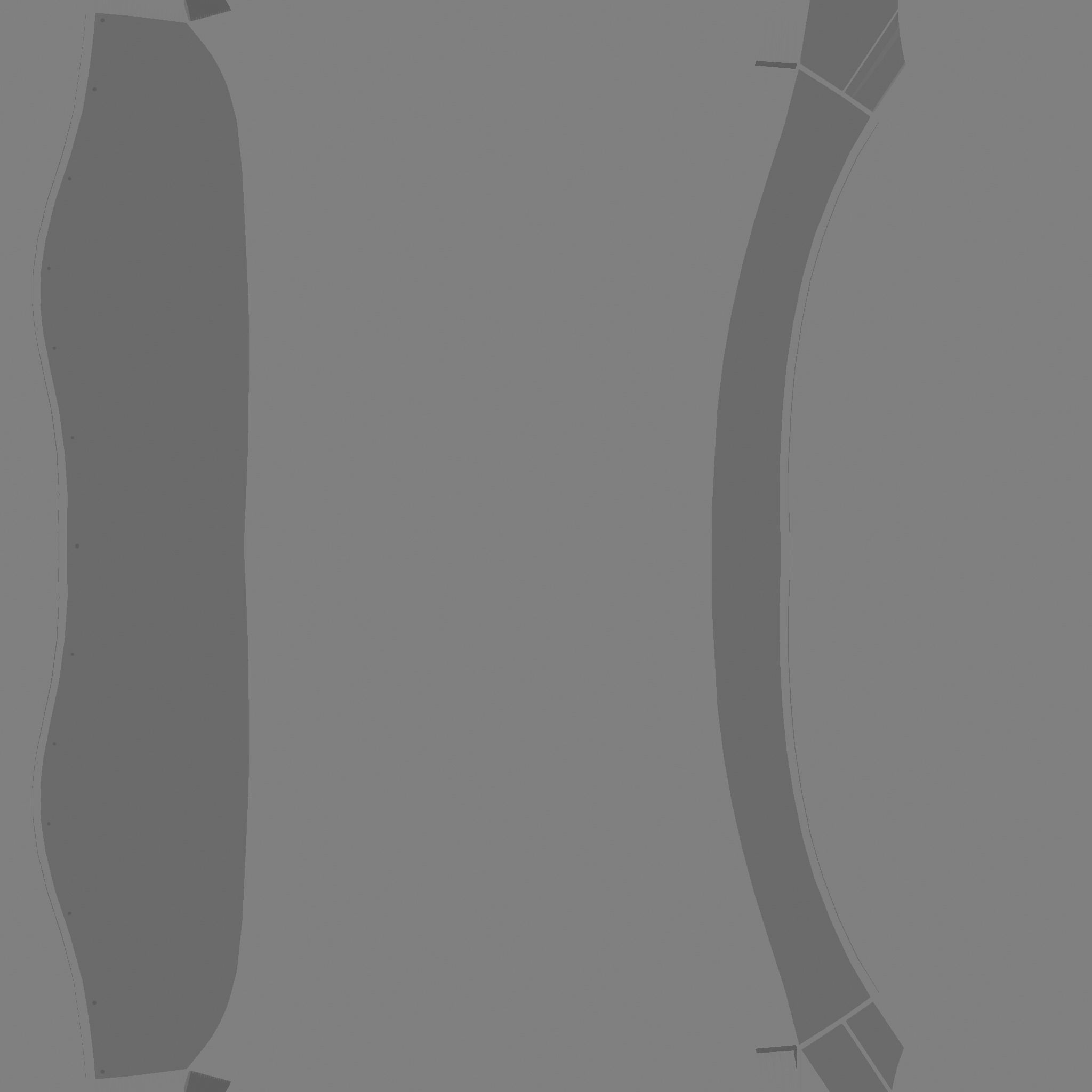 SciFi Glasses B04 White Gold - Character Design Fashion Low-poly 3D model_18