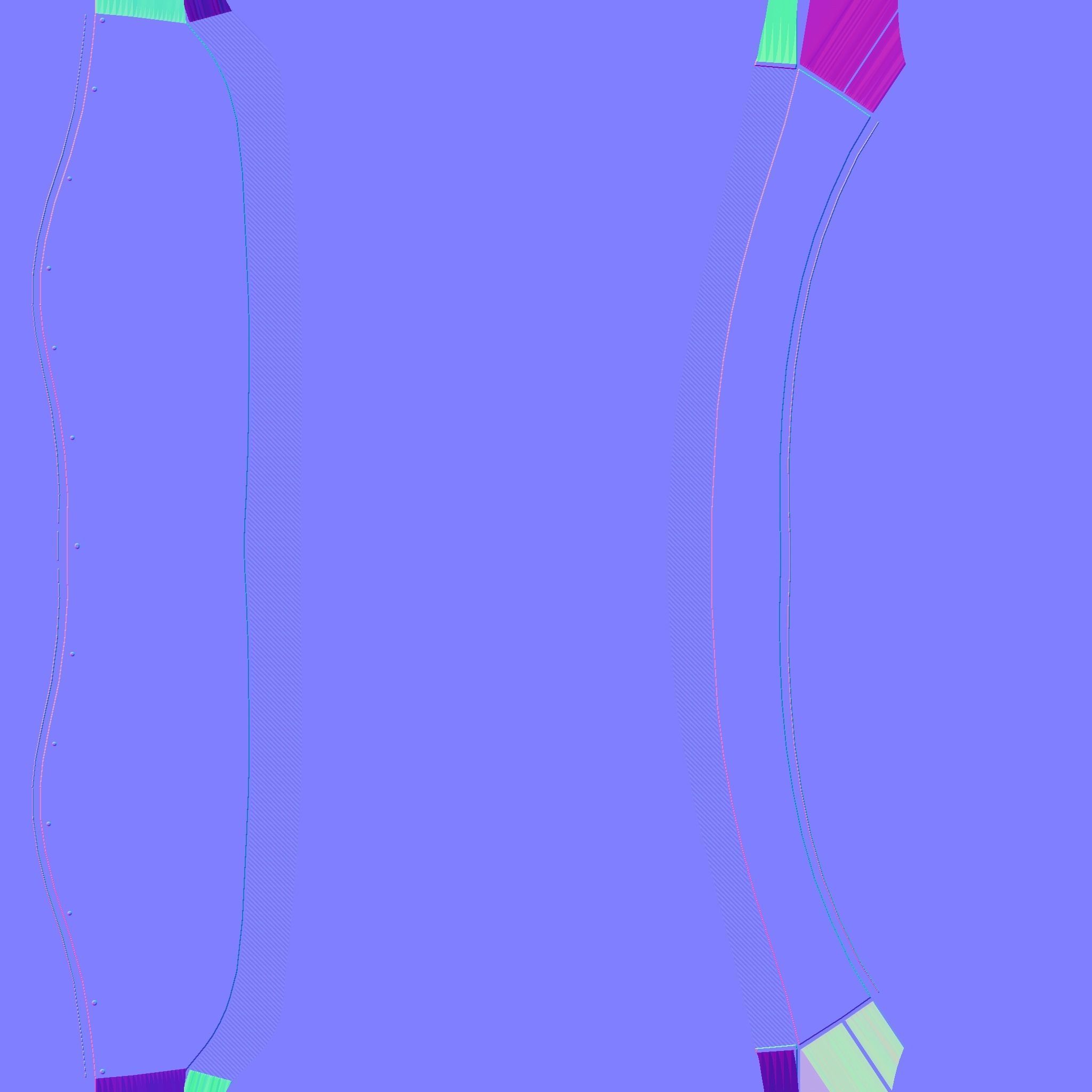 SciFi Glasses B04 White Gold - Character Design Fashion Low-poly 3D model_20