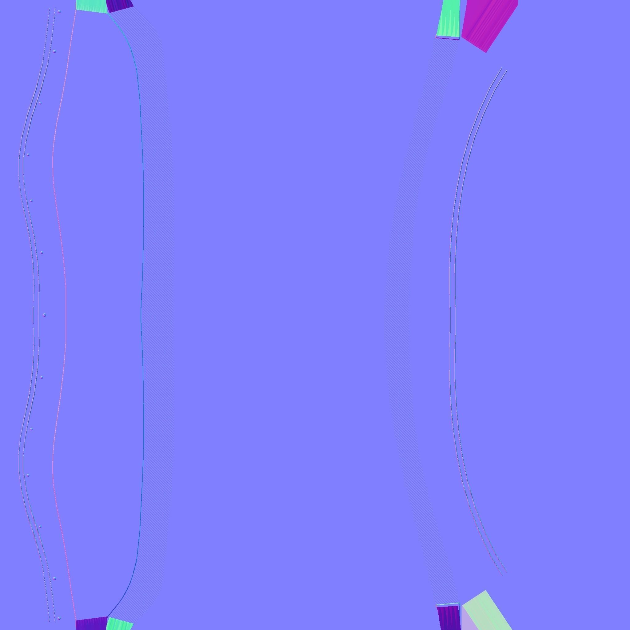 SciFi Glasses B06 White Red - Character Design Fashion Low-poly 3D model_21