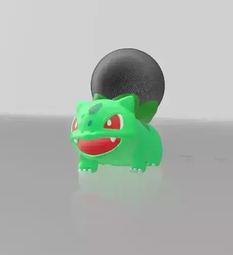 BASE ECHO DOT  4TA GEN  BULBASOUR 3D print model