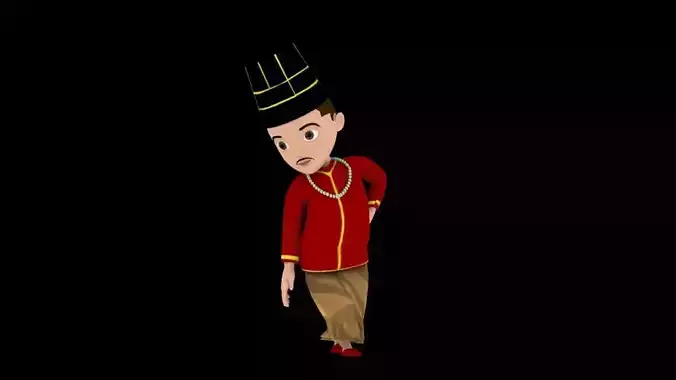 karakter bapak busana jawa