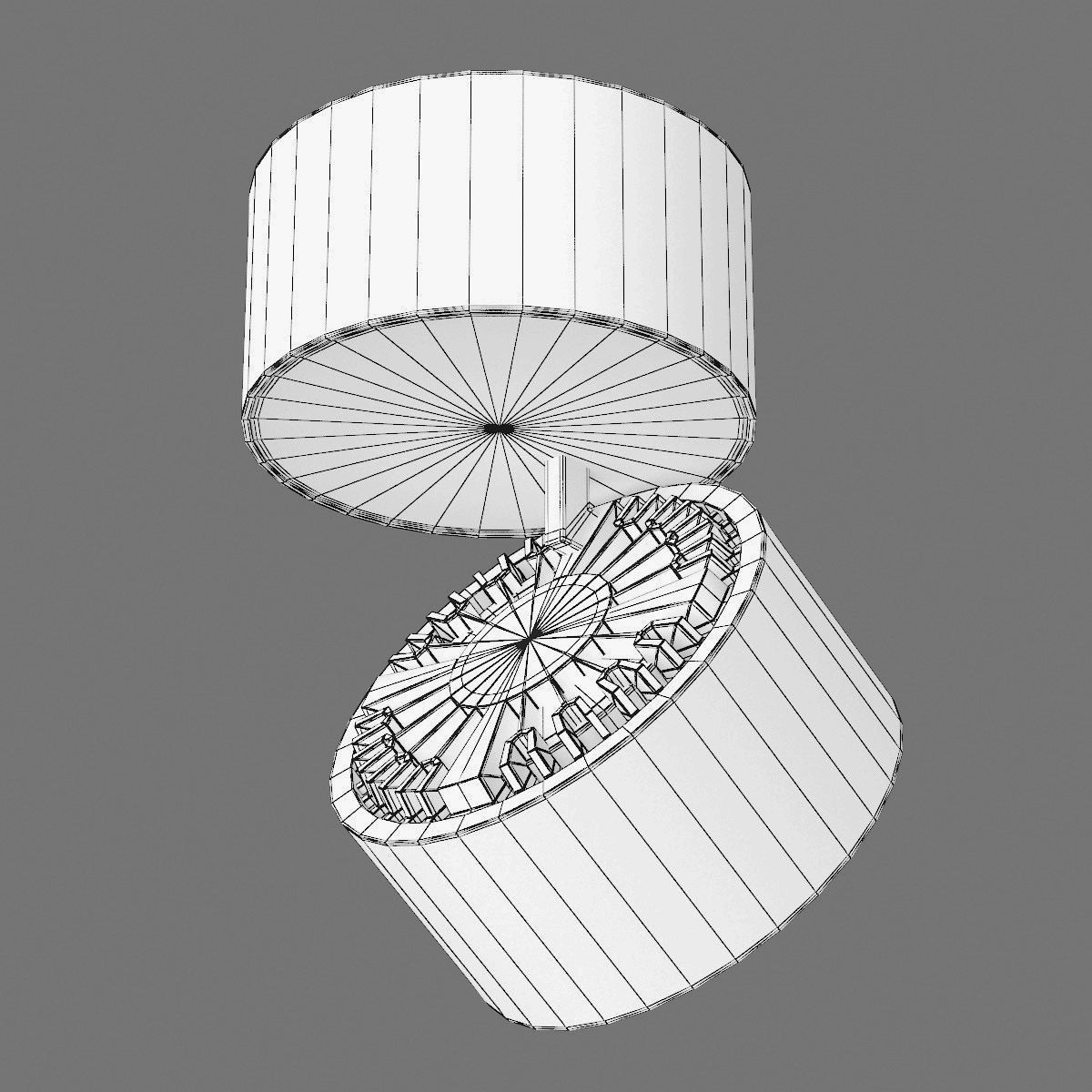21481X Forte Muro Lightstar ceiling lamp 3D model_3