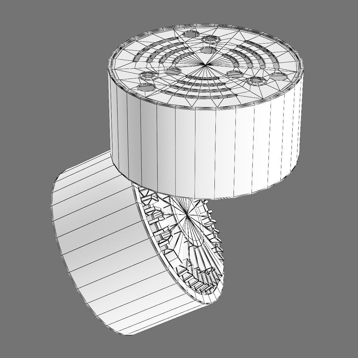 21481X Forte Muro Lightstar ceiling lamp 3D model_6