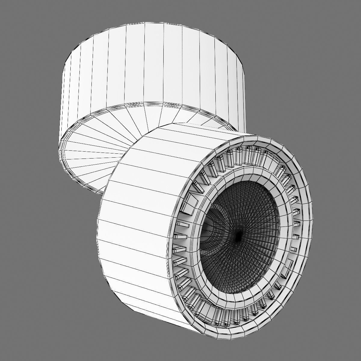 21481X Forte Muro Lightstar ceiling lamp 3D model_2