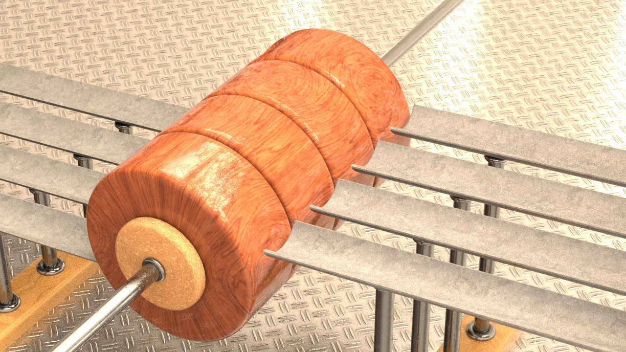 loop ball rolling  3D model_2