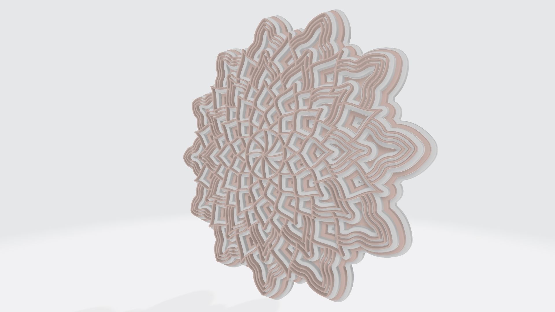 mandala layers 3D print model_1