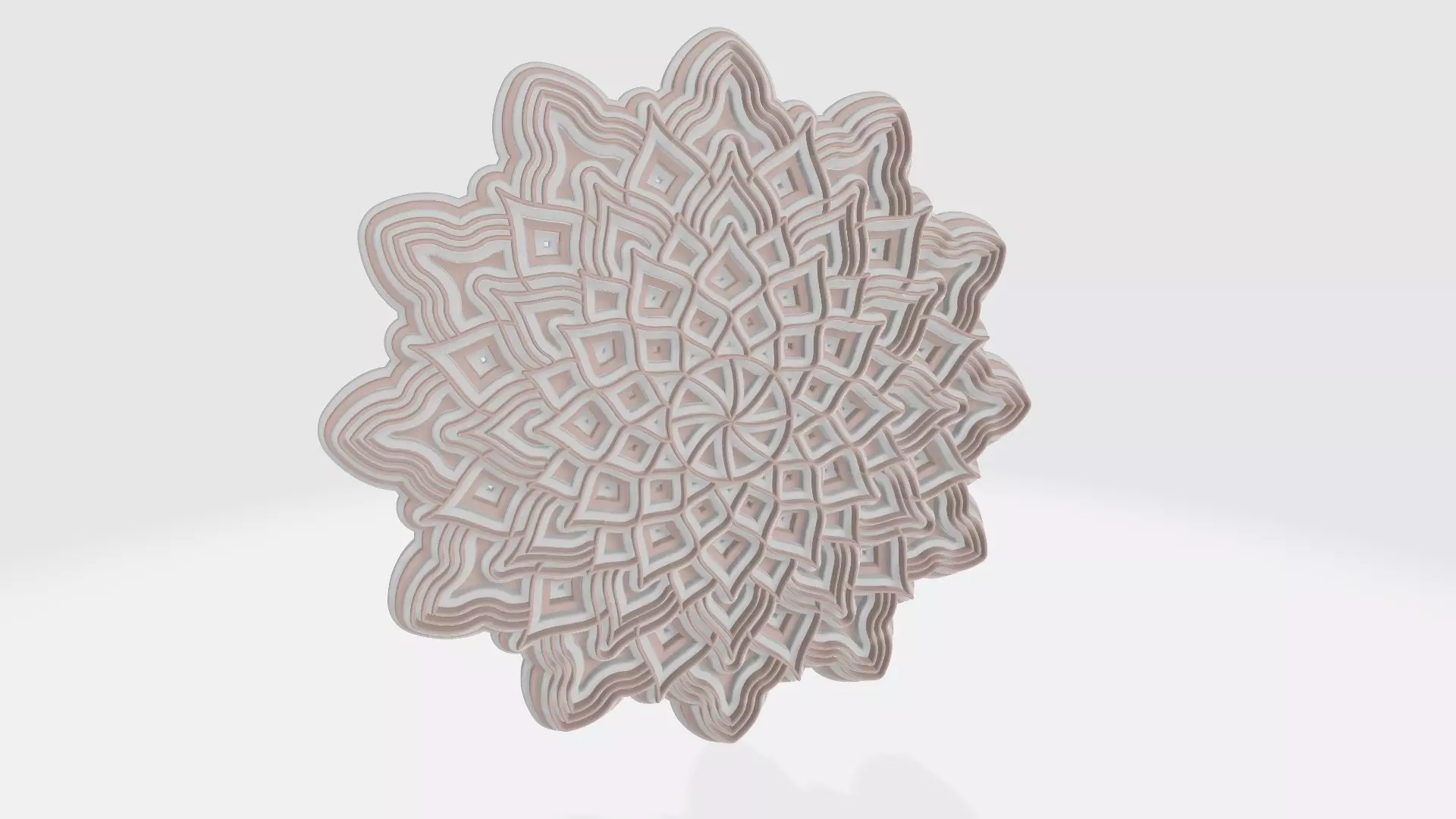 mandala layers 3D print model_0