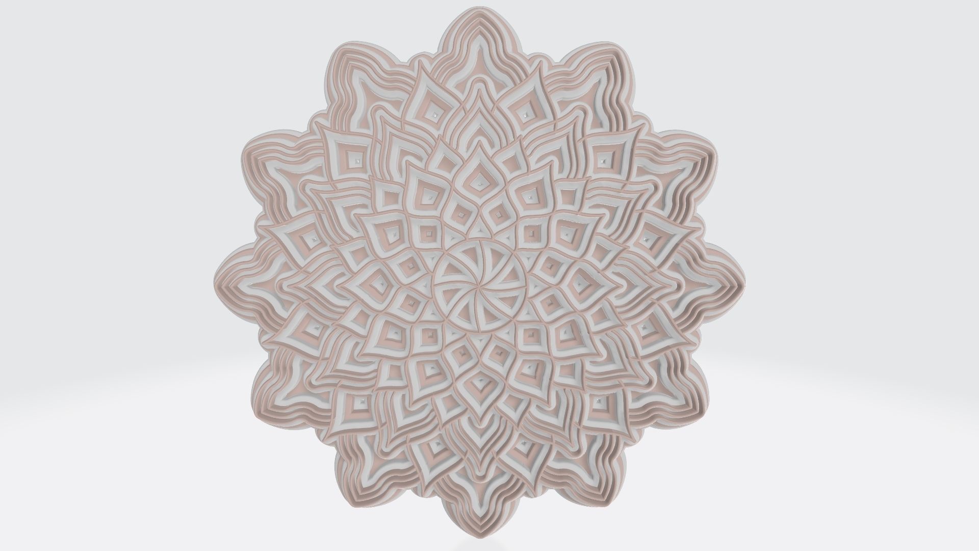 mandala layers 3D print model_4
