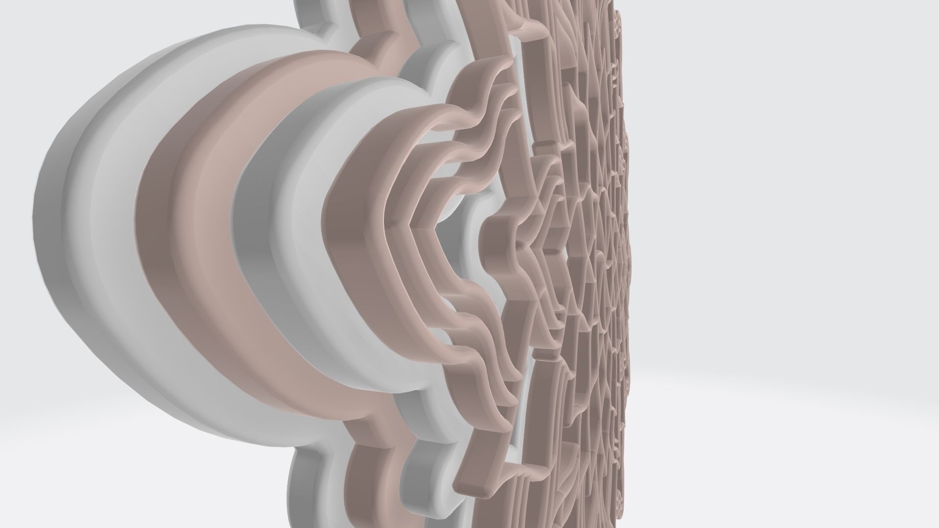 mandala layers 3D print model_3