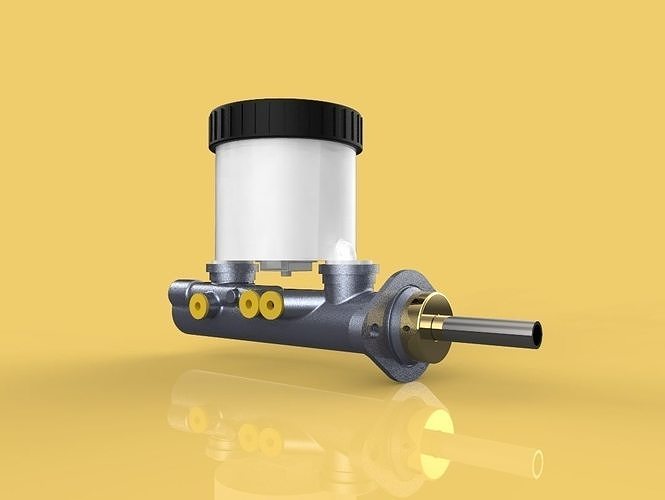 BRAKE MASTER CYLINDER CAR 3D model