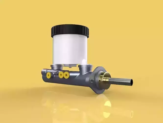 BRAKE MASTER CYLINDER CAR 3D model