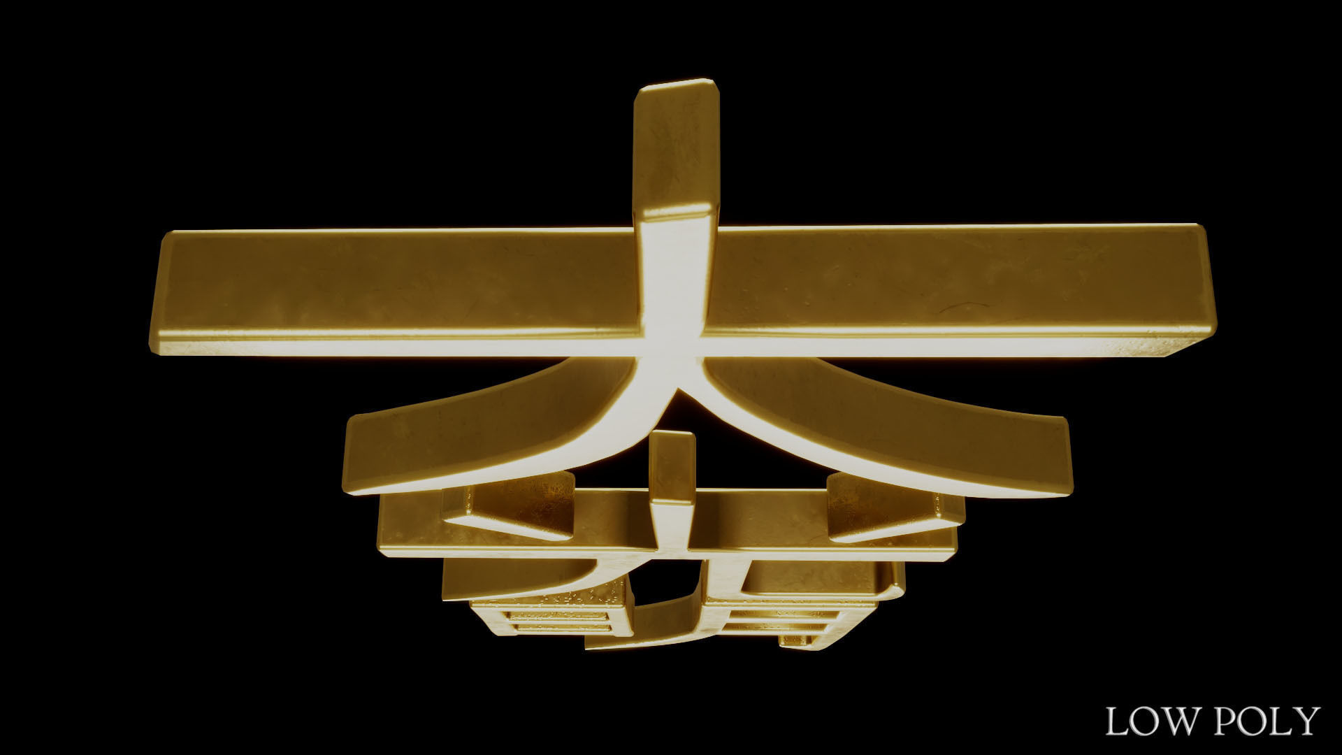 Dai Ko Myo Low-poly 3D model_63