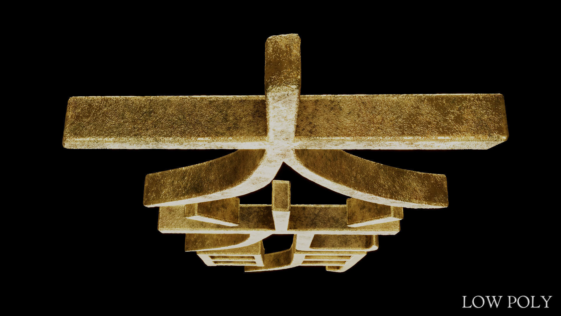 Dai Ko Myo Low-poly 3D model_57