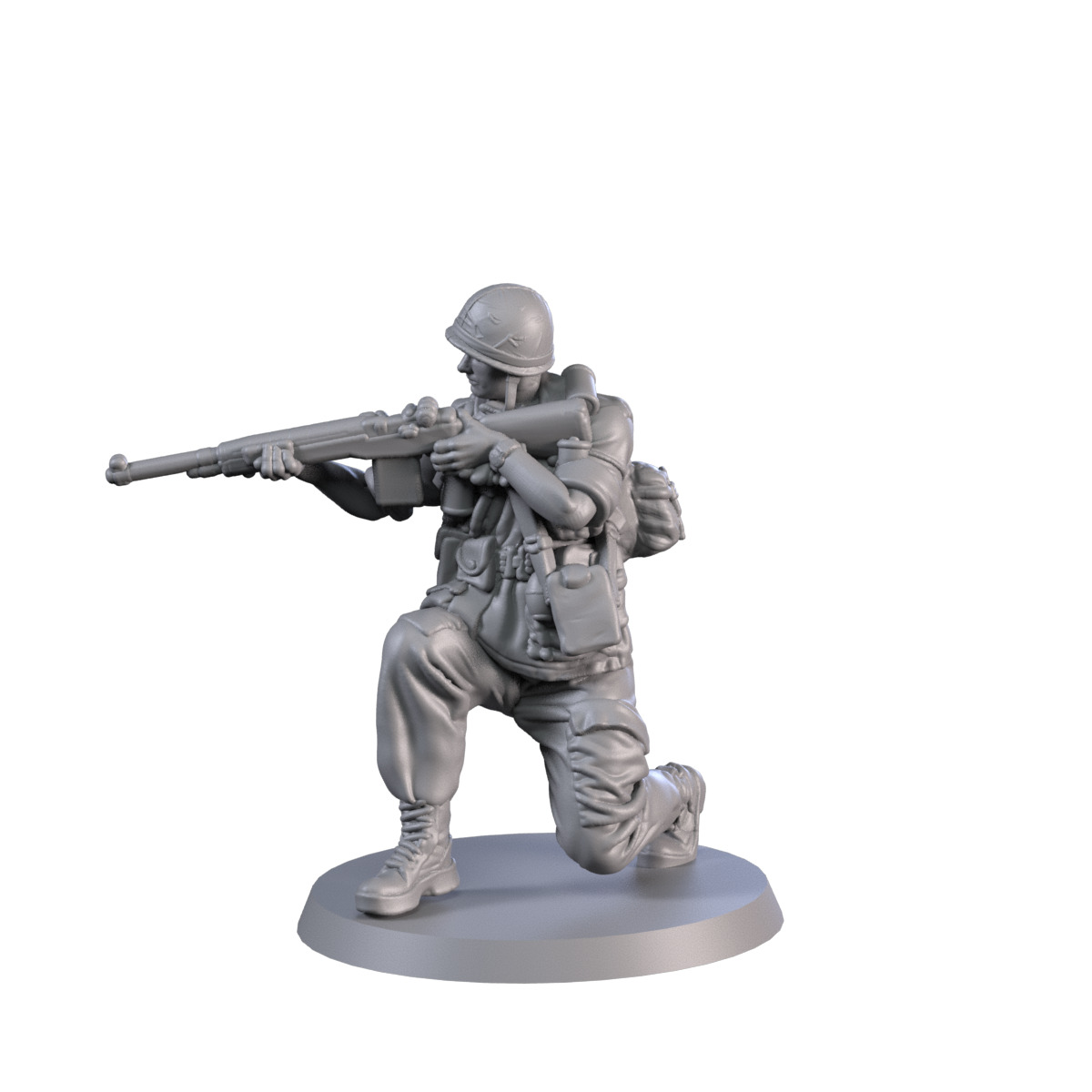 USA Vietnam Soldier 8 3D print model_8