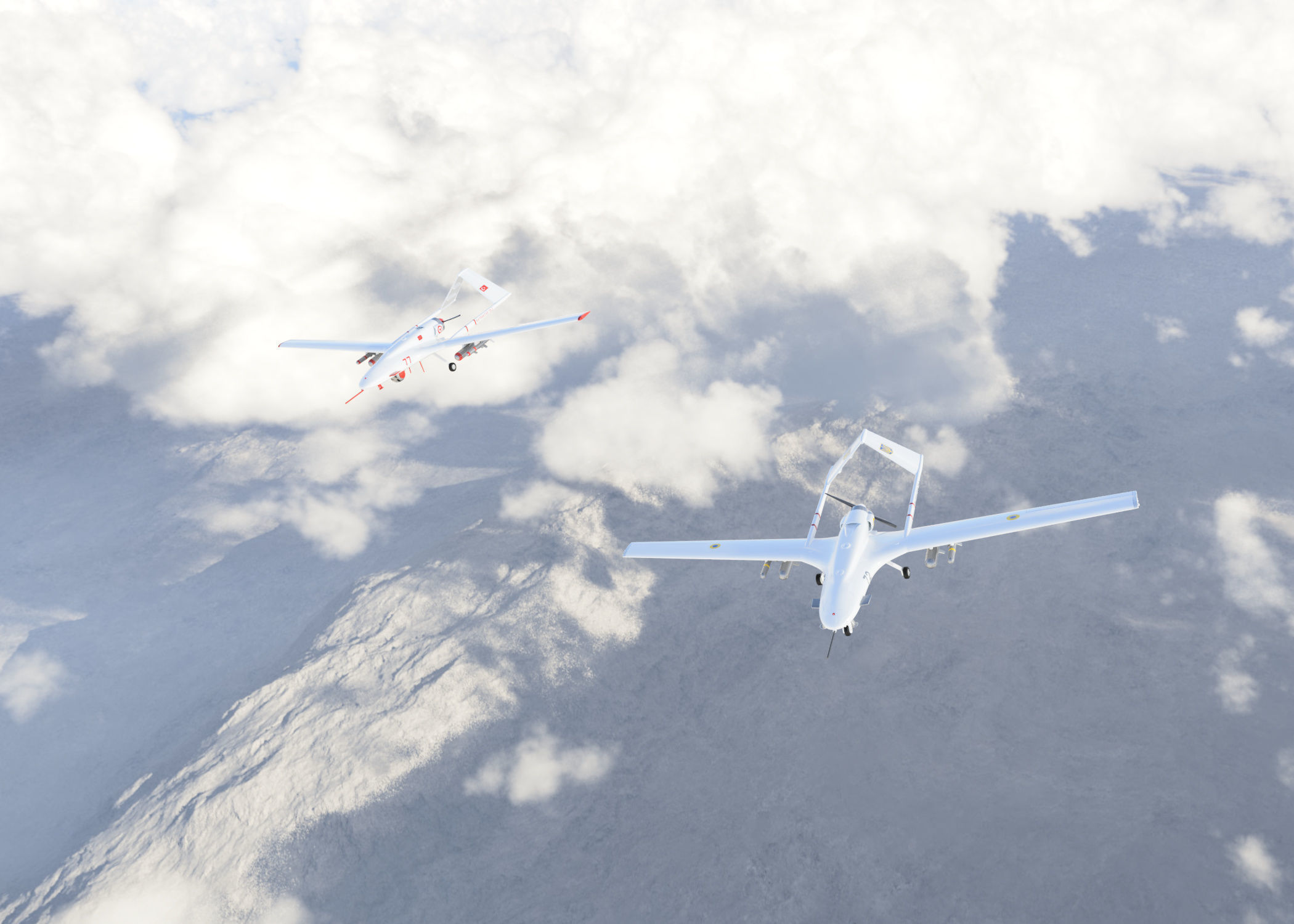 Baykar Bayraktar TB-2 HIGH QUALITY 3D PRINT MODEL 3D print model_5