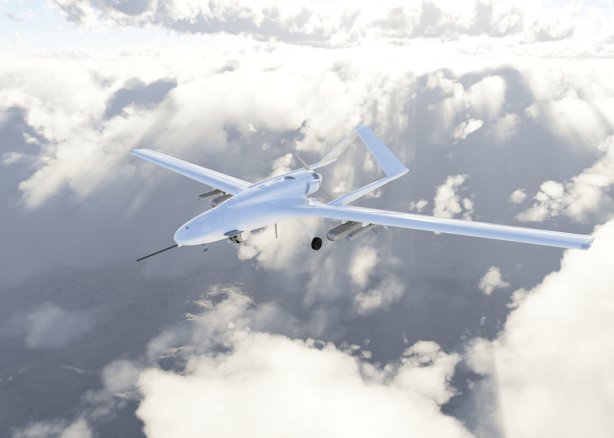 Baykar Bayraktar TB-2 HIGH QUALITY 3D PRINT MODEL 3D print model_23