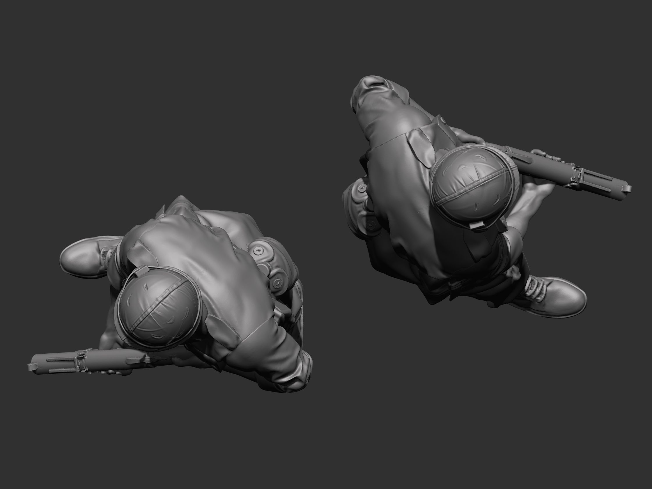 USA Vietnam Soldier 9 3D print model_7