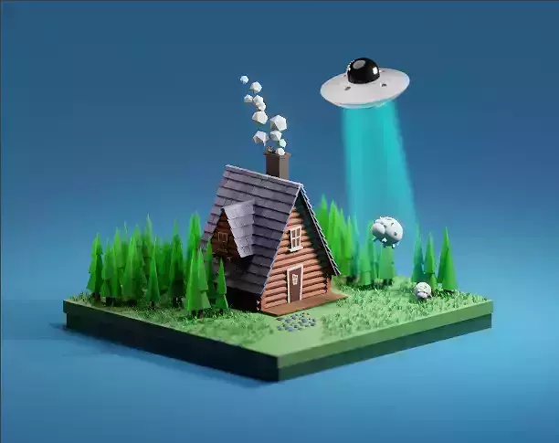 A House In The Forrest