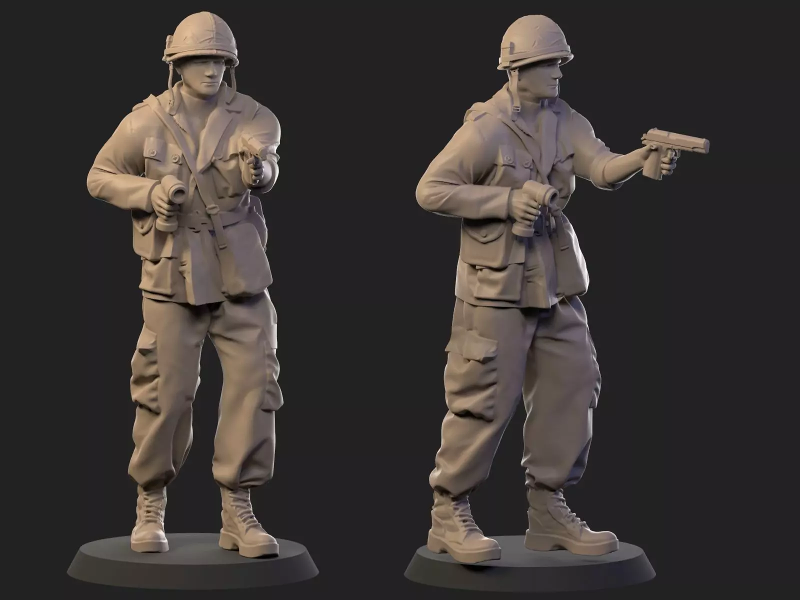 Tunnel rat  USA Vietnam 3D print model_0