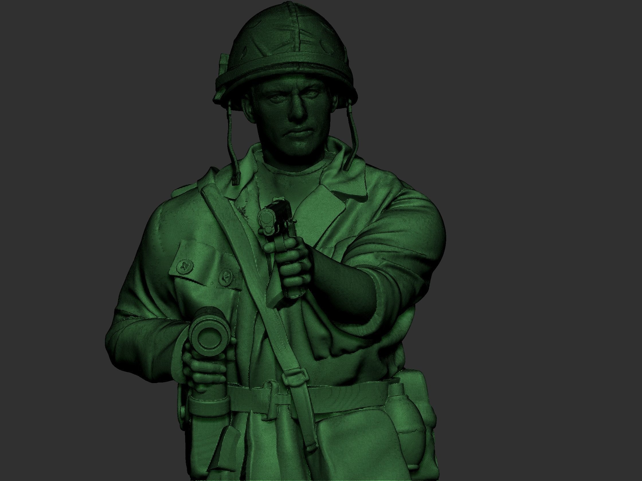 Tunnel rat  USA Vietnam 3D print model_16