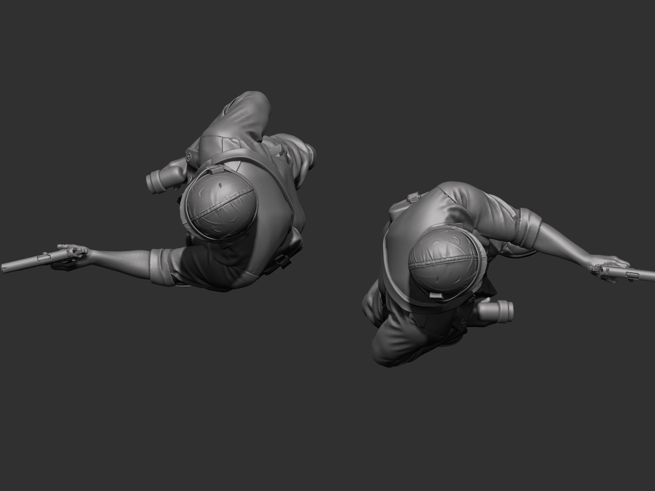 Tunnel rat  USA Vietnam 3D print model_7