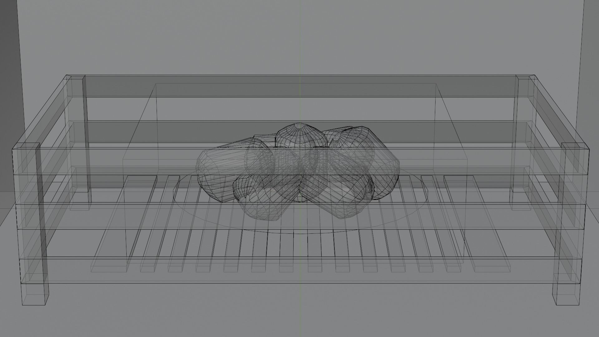 Marble Fireplace 3D model_23