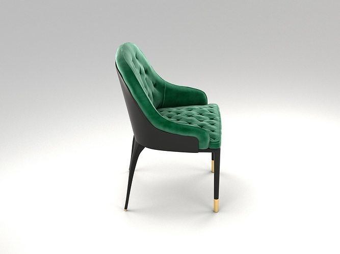 Charla Dining Chair - Luxxu style 3D model 4