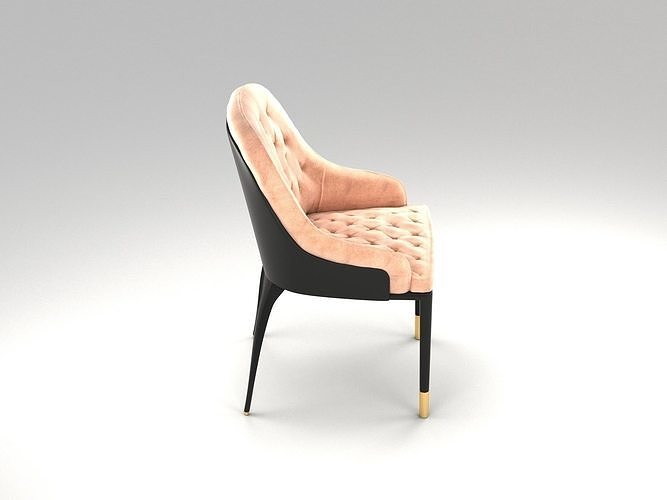 Charla Dining Chair - Luxxu style 3D model 7