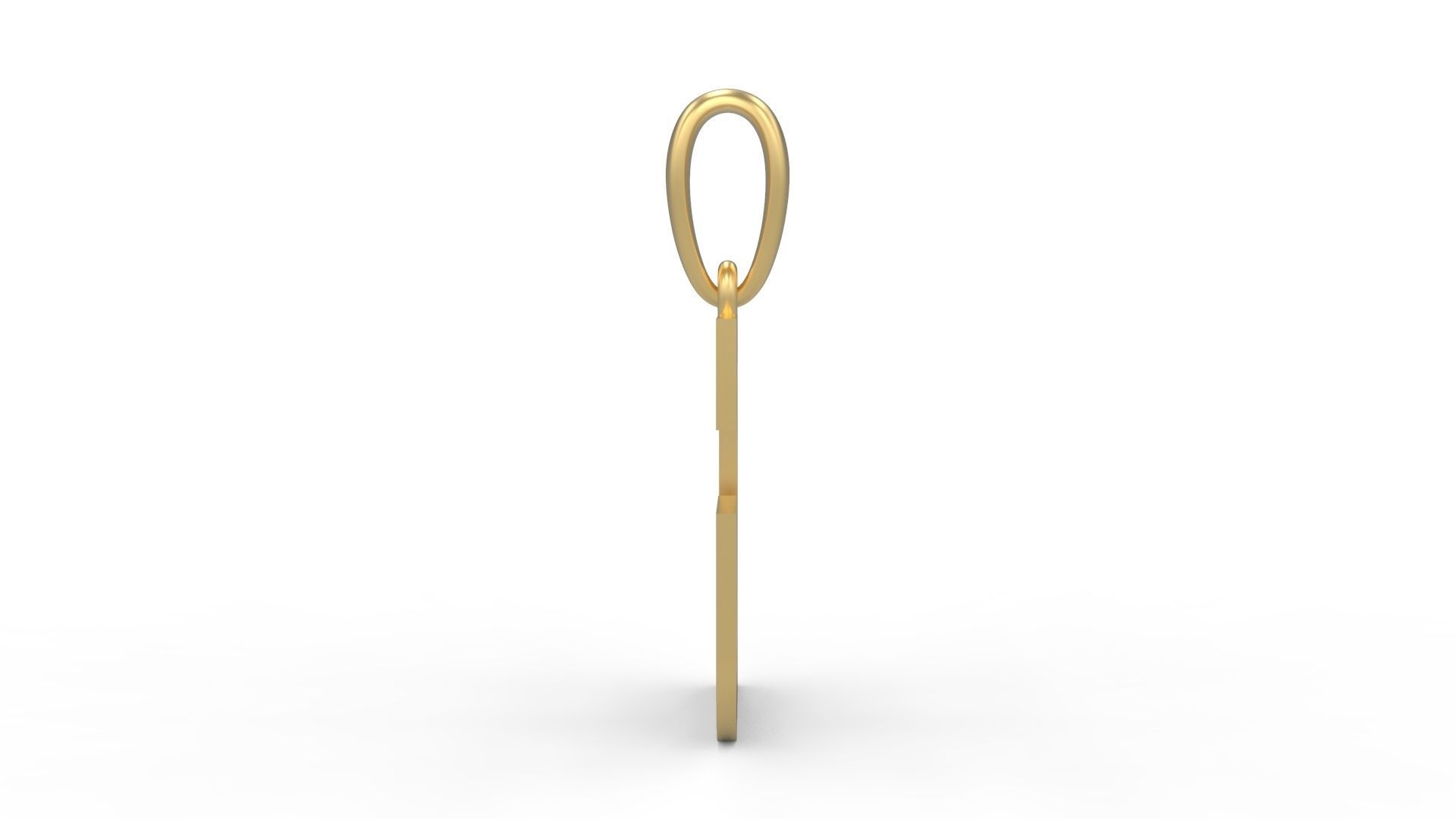 Initial Letters Pendant Cempaka Reguler G 3D print model_2