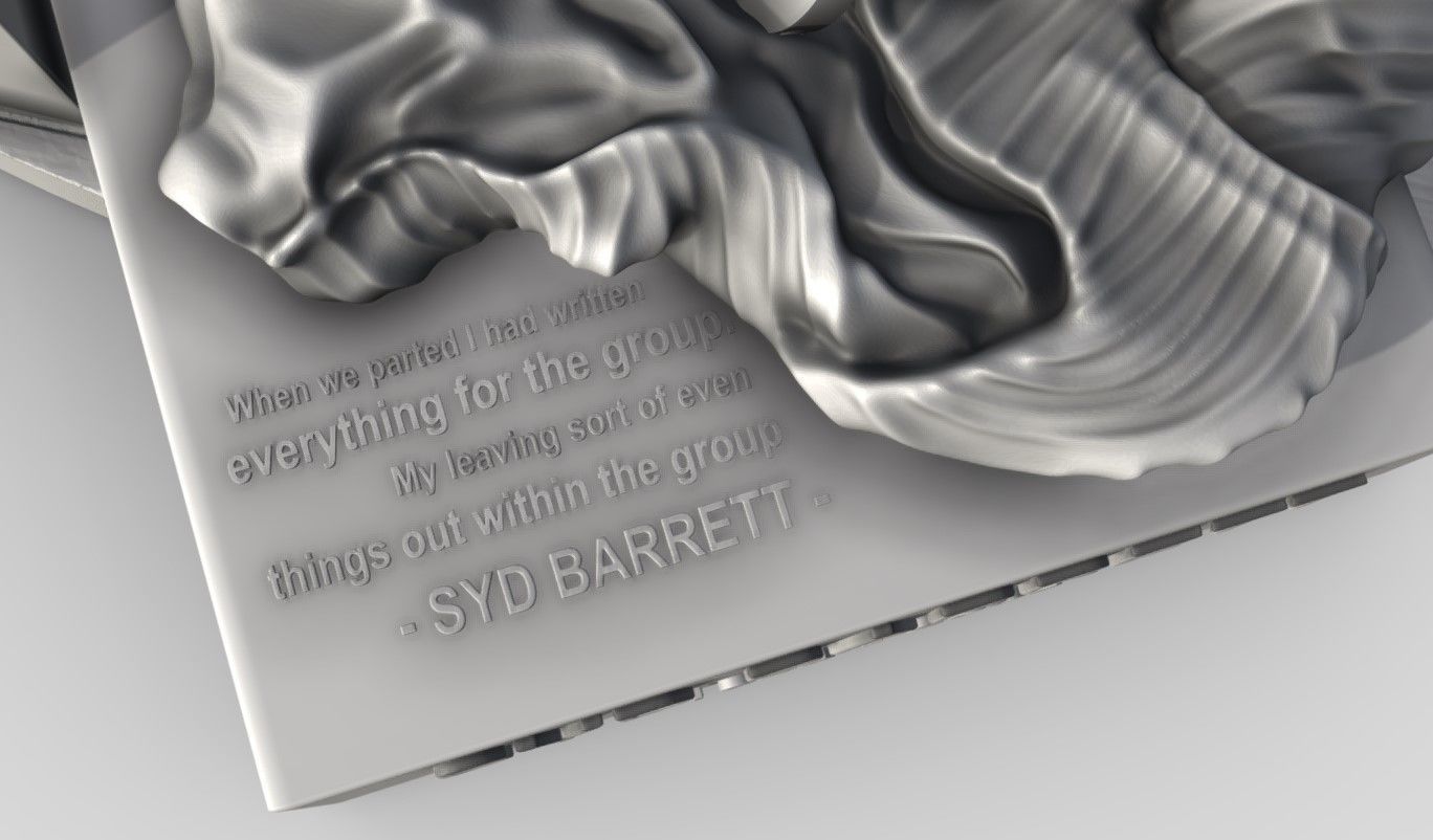 Syd Barrett - Pink Floyd - Stars 3Dprinting 3D print model_8