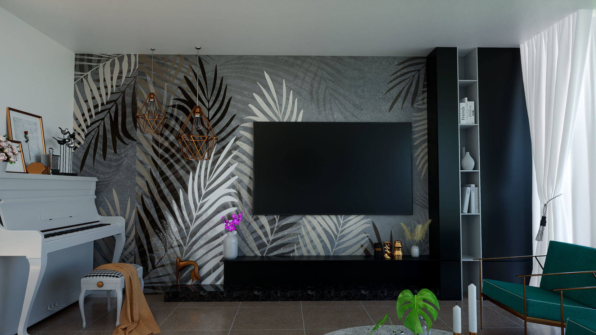 ParkwayHome CGI  Low-poly 3D model_5