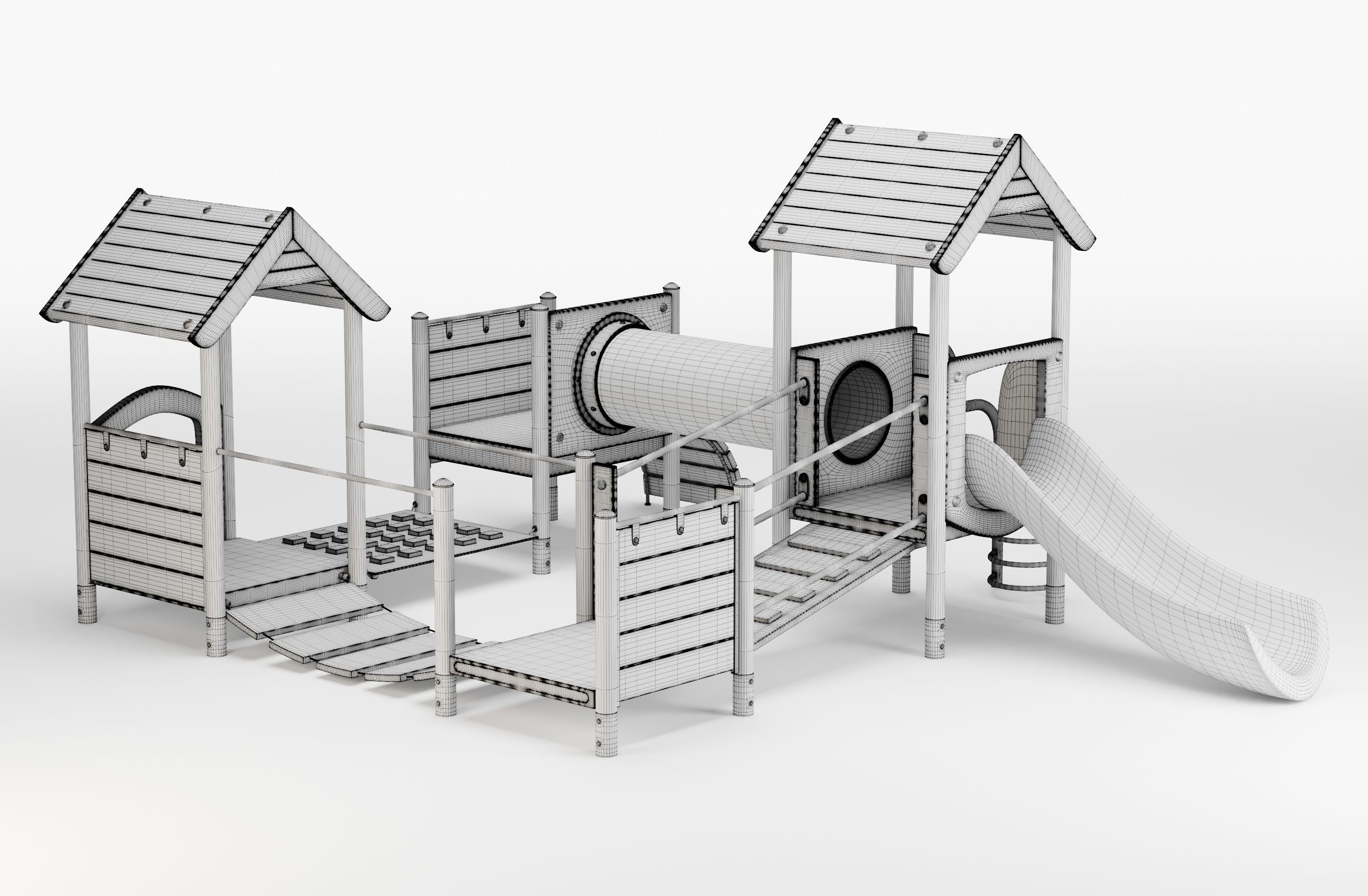 Children Playground 3D model_7